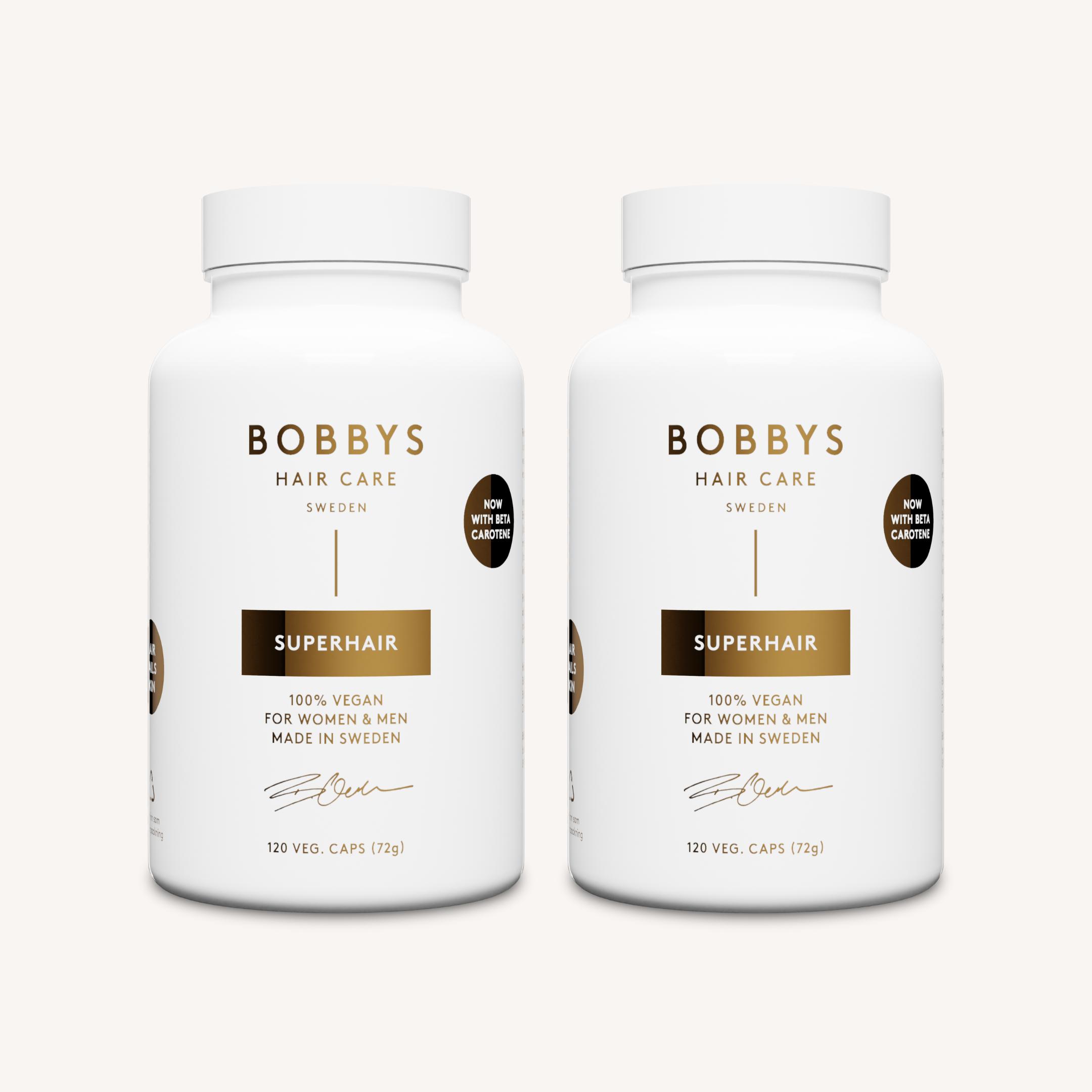 Image of Bobbys superhair product 2 pack