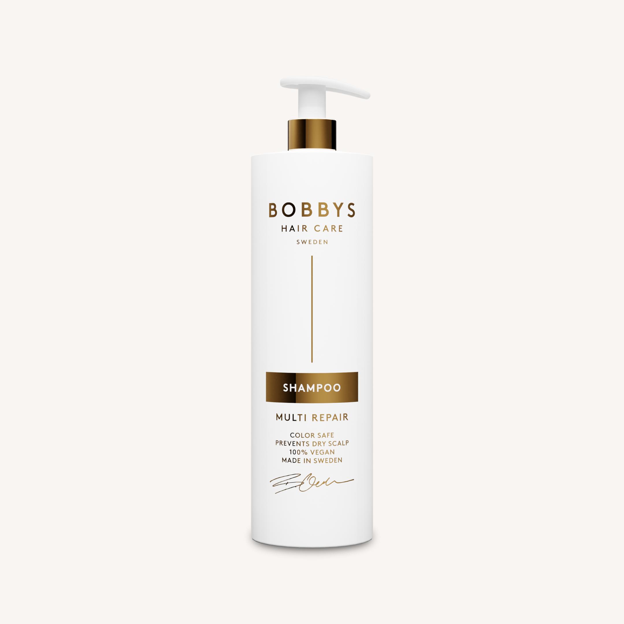Image of multi repair shampoo 1000ml with background