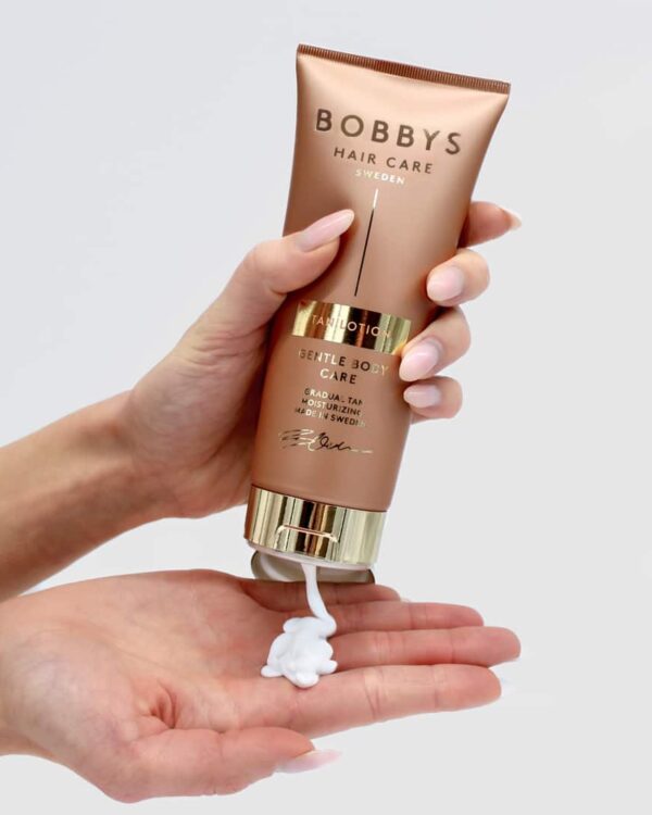 Tan lotion konsistens
