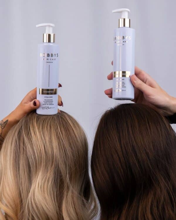 shampoo ja hoitoaine volyymi