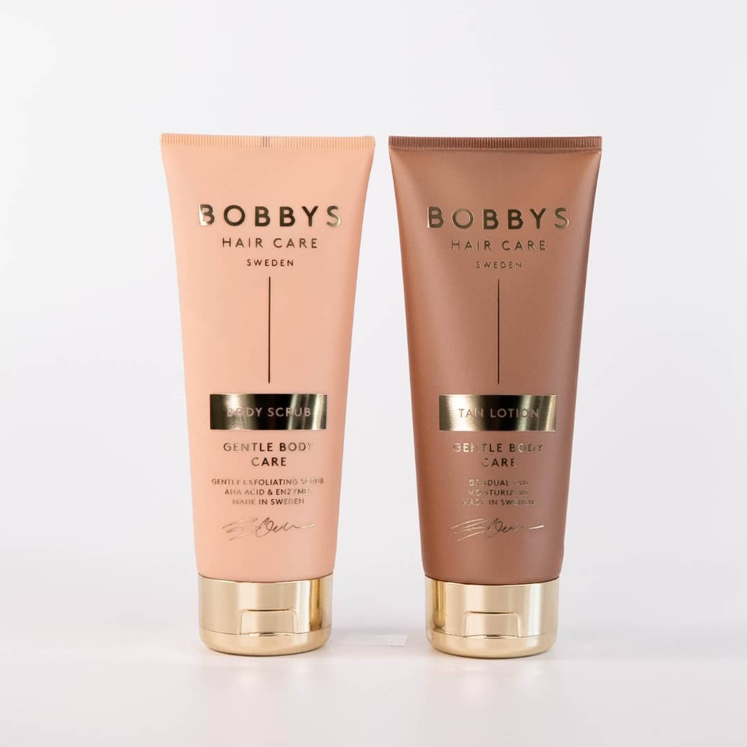 Body Scrub + Tan Lotion